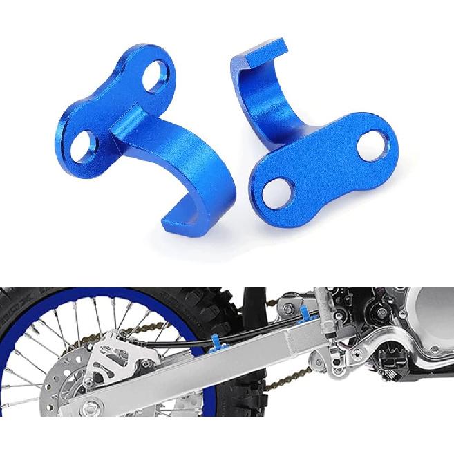 for Yamaha YZ125 250 400F YZ85 YZ426F YZ250 YZ450F Rear Brake Hose Guide Clip Rear Hose Clips Motorcycle Rear Brake Line Hose Snap Clamp CNC