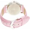 Citizen Q&Q Damen Analog Hello Kitty Uhr mit wasserdichtem Lederarmband, Hergestellt in Japan, 0009N002, Pink