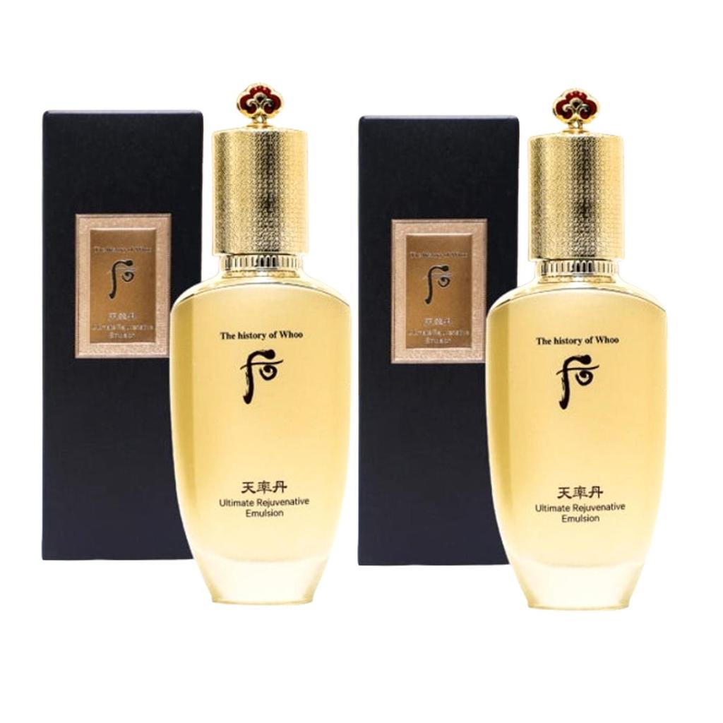 The history of whoo Cheonyuldan Ultimate Rejuvenative Emulsion 110ml | Korean Herbal Anti-Aging & Firming Lotion