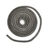 Home Fiberglass Rope Seal 78 Inch/2m Black Dark Grey Door Seal Fire Prevention Replacement 1pcs 6/8mm Fiberglass