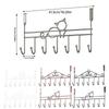 652F Sturdy No Drilling Cats Themed Hook for Hanging Small Items Living Spaces