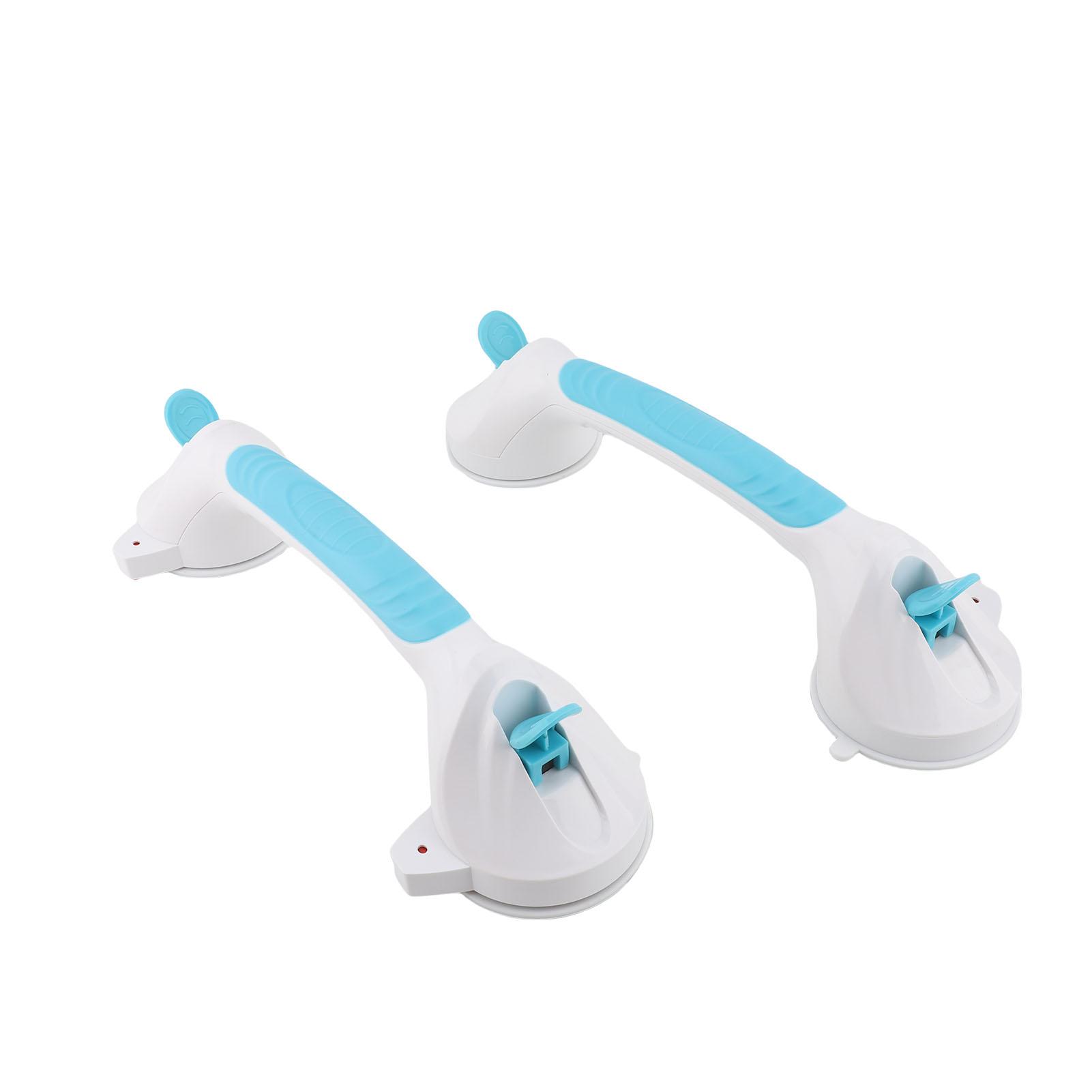 2 Pcs Grab Bar for Bathtubs and Showers Bathroom Grab Bar with Red Green Indicator Light