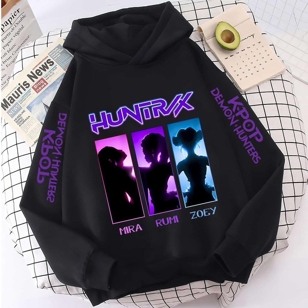 Hettegensere Sweatshirts Jenter Tegneserie Trykt Barne Jenters Hettegenser Barne Mote Uformell Topp Jenteklær