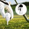 Golfové příslušenství s lahví Plastová golfová odpaliště Nádoba na uložení markérů na míčky Sada s karabinou pro golfové nadšence