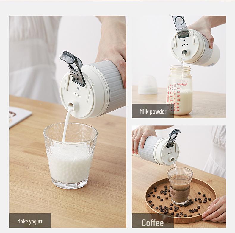 SDRNKA Compact Type-C Electric Kettle for Home, Travel & Dorm - Portable and Insulated