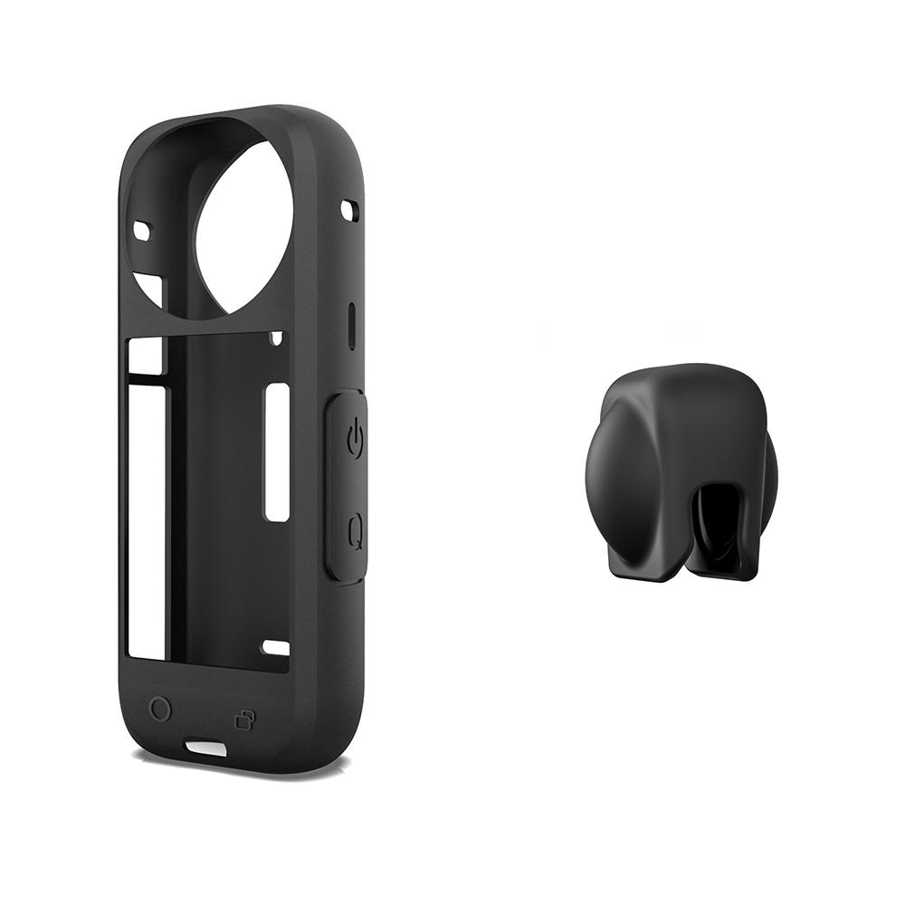 Kameraobjektivdeckel für Insta360 One X4 Silikon-Schutzobjektivabdeckung für Sportkamera Bildschirmschutz für Insta360 X4 Zubehör