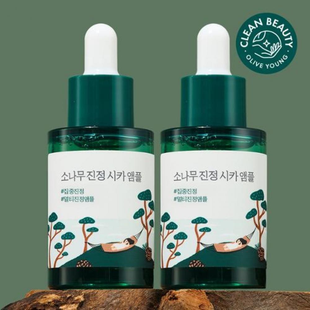 

Round Lab [sensitive Soothing] Round Lab Pine Soothing Cica Ampoule Double Plan 30ml+30ml