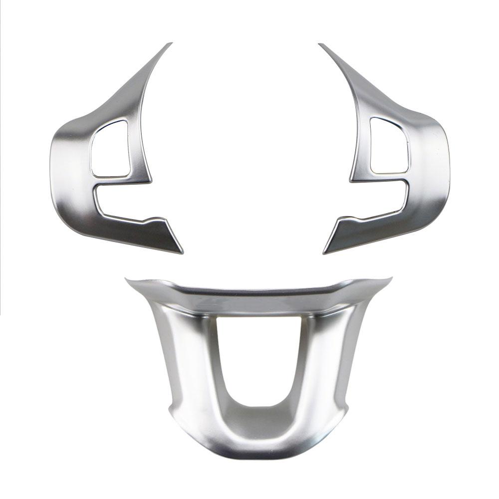 ABS Car Steering Wheel Decoration Cover Trim Sticker for Peugeot 2008 208 2014 2015 2016 2017 2018 Interior Accessories