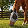 Horse Fly Mask, with Wide Eye Opening Space, Soft Lightweight Breathable Mesh Mask, for Insect And UV Protection