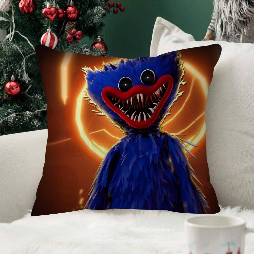 Video Game Funny PPoppy Playtimes Decor Room Aesthetics Pillow Case Home Bedroom Sofa Bed Couch Pillow Cover x Fashion