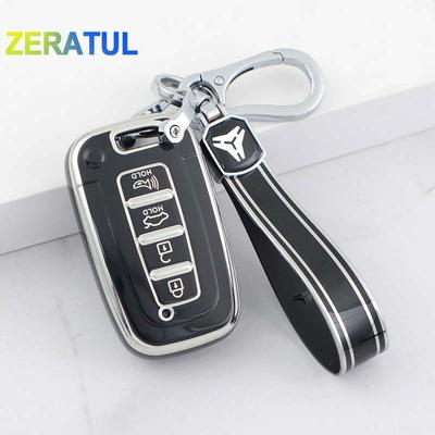 3 4 Button Smart Key Case Cover Shell Fob Holder For Kia Sportage K5 K2 Sorento Optima Forte For Hyundai Ix35 Elantra Sonata 8 9