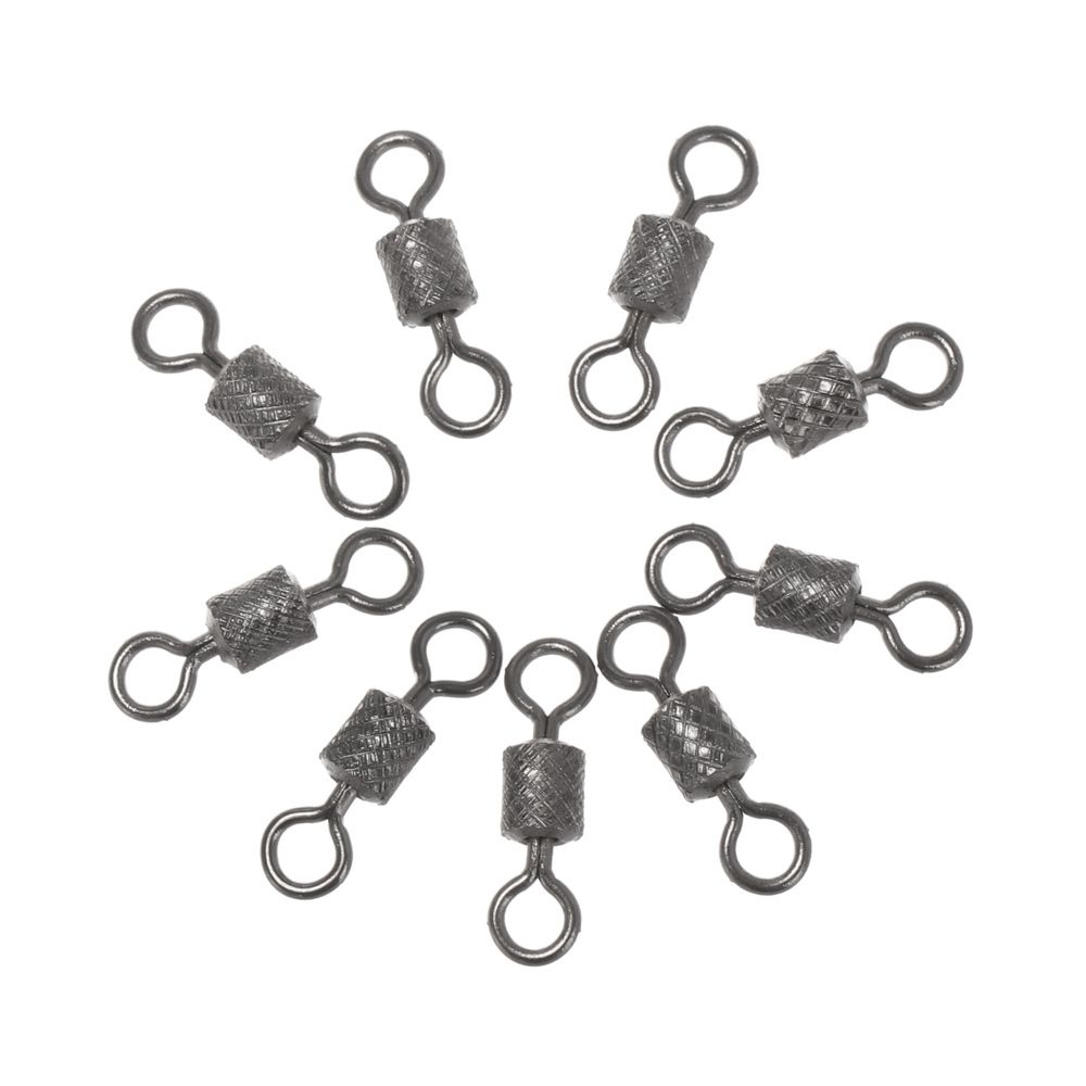 Fishing Rolling Swivel Connector Stainless Steel Solid Ring Bearing Barrel Heavy Duty Ball High Quality Durable High Strength