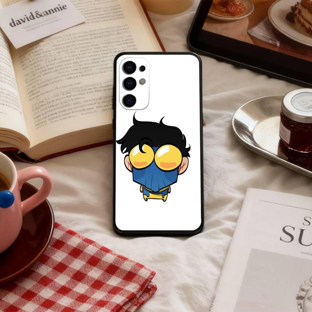 S-Subversive I-Invincible Cartoon   Phone Case For Samsung S 25,24,23,22,30,21,10,9,Ultra,Plus,Lite,FE,4,5 G Soft Black Case