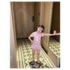 Girls' Swimwear Fresh and Fashionable Printed One-Piece Swimsuit for Little Girls—Perfect for Beach Vacations