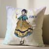 Kpop Demon Hunters Cushion Cover Sofa Anime 45X45cm Pillowcase Decorative