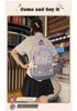 Japanese Cute Cartoon Rabbit Backpack for Girls with Large Capacity - Girly Commuting School Bag