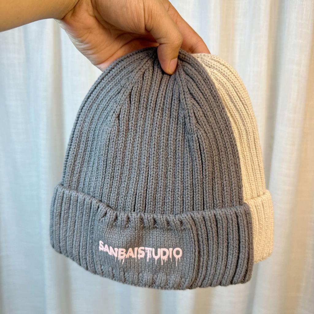 New American Trendy Autumn and Winter Knitted Woolen Hats Warm and Versatile Face Showing Small Cold Hats for Men and Women Fashionable Baotou Hats