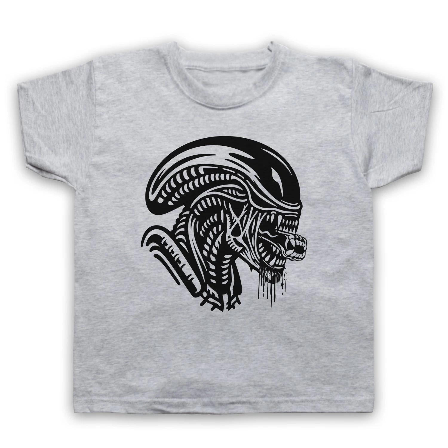 Xenomorph Alien Species Space Sci Fi Earth Childrens Kids T-shirt All Cols 100