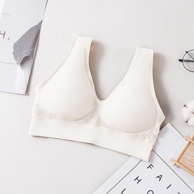 Plus Size Breathable Mesh Sports Bra – Comfortable, Wire-Free, Shaping, Running & Fitness