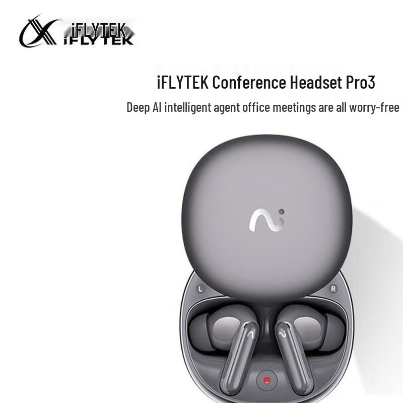 iFLYTEK AI Noise-Cancelling Wireless Earbuds Pro 3