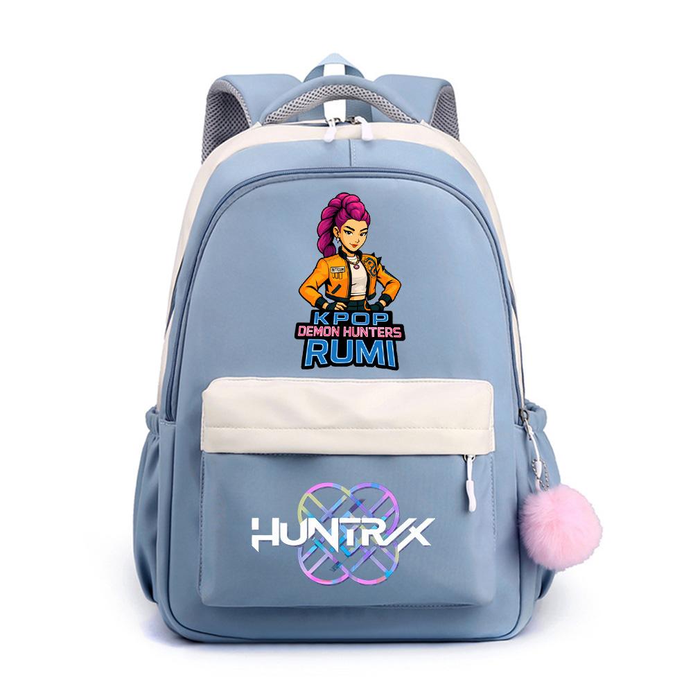 Anime K-Pop Τυπωμένη Σακίδιο Πλάτης Μεγάλης Χωρητικότητας για Έφηβη Μαθήτρια Μαθητή Σχολική Τσάντα Τσάντα Βιβλίων Δώρο Παιδιού Γυναικεία Αδιάβροχη Τσάντα Ταξιδιού Mochila