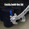 Muti-Function Metal Bucket Opener Pail Paint Barrel Lid Can Openers Honey Beer Bucket Opening Tool Home Hand Opener Removal Tool