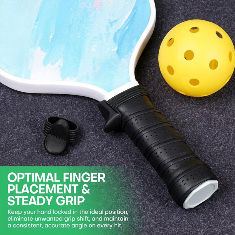 1/2Pcs Ergonomic Design Pickleball Grip Insert Finger Rest Stable Grip Pickleball Finger Rest Enhanced Control