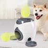 New Automatic Dog Training Toys Tennis Ball Thrower Machine Interactive Automatic Dog Ball Launcher With Food Dispenser for Dogs