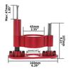 2025+ Wood Table Insert Plate Wood Milling Flip Board Lifting Base for 63.8-65Mm Diameter Motors Engraving Trimming Machine