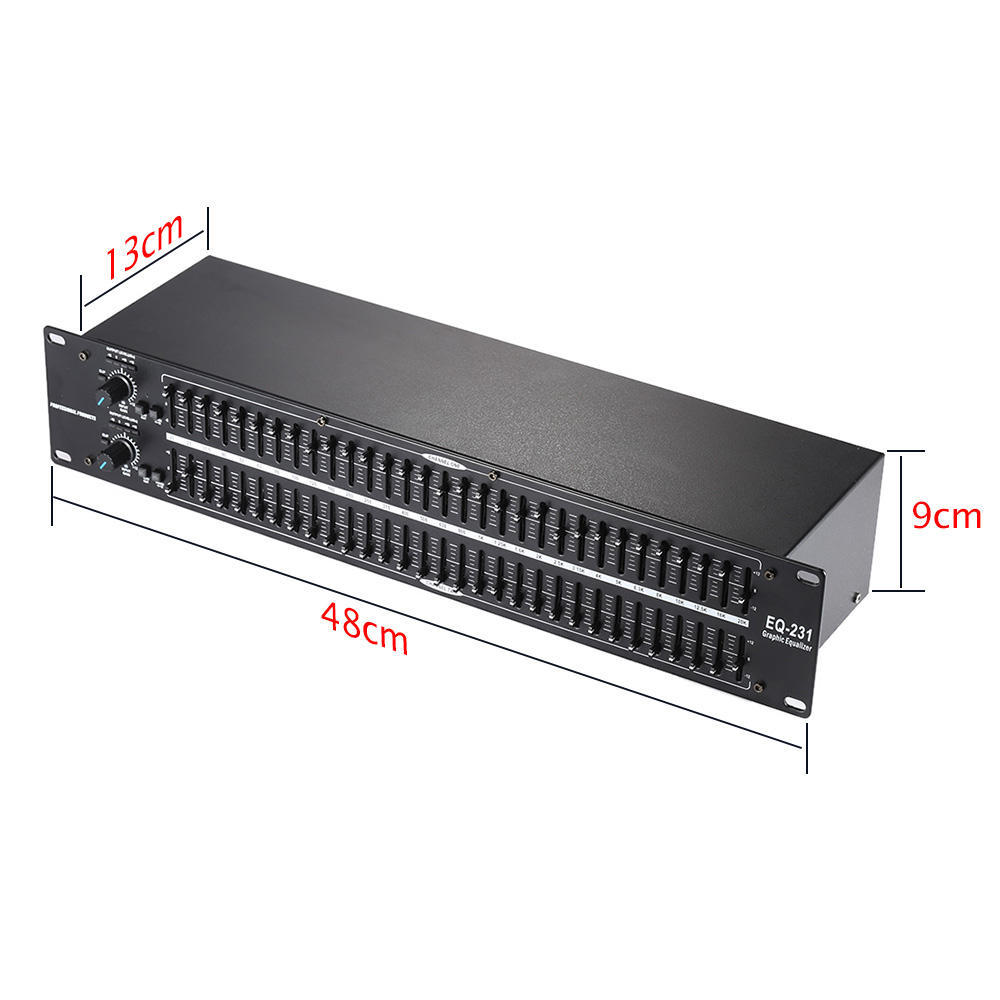 Buy Eq231 Dual Channel 31Band Equalizer 2u Rack Mount at affordable