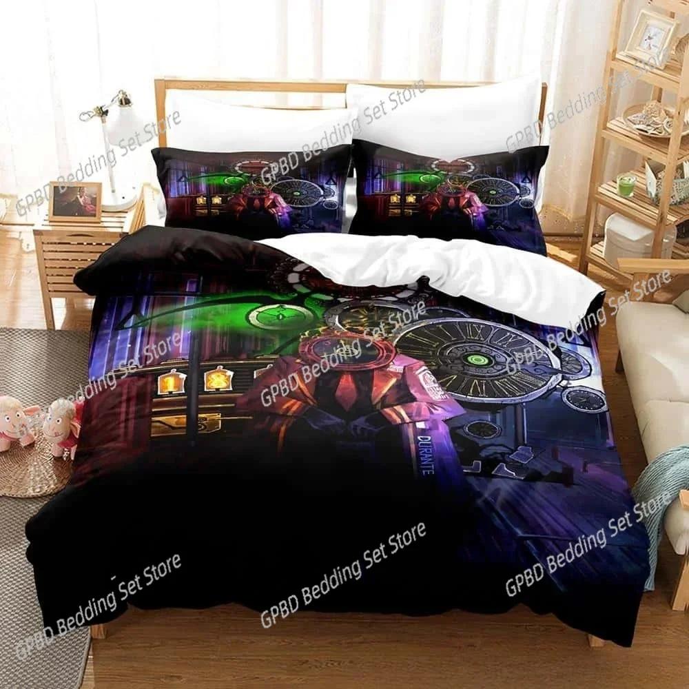 Fashion Game Limbus Company 3D Duvet Cover Bedding Set Comforter Linen Pillowcases Home Decor Single Double Twin King Queen