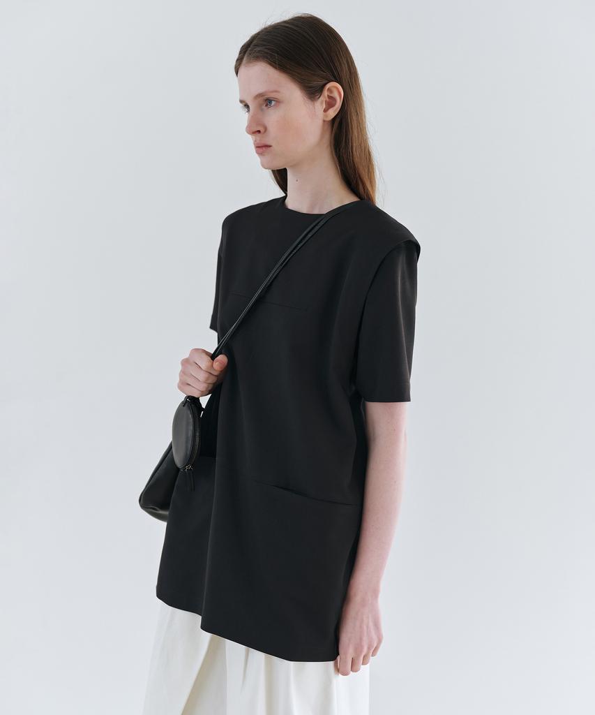 Aubeuawo Dart Line Blouse (Black)