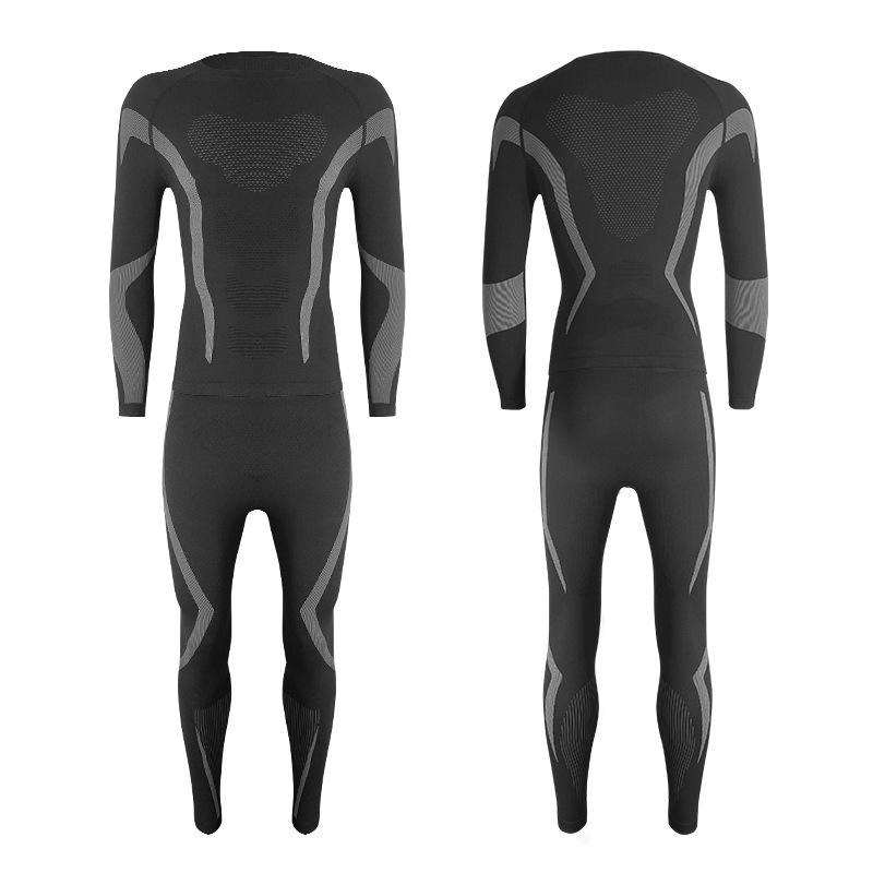 Unisex Thermal Quick-Dry Compression Suit for Skiing, Cycling & Outdoor Sports