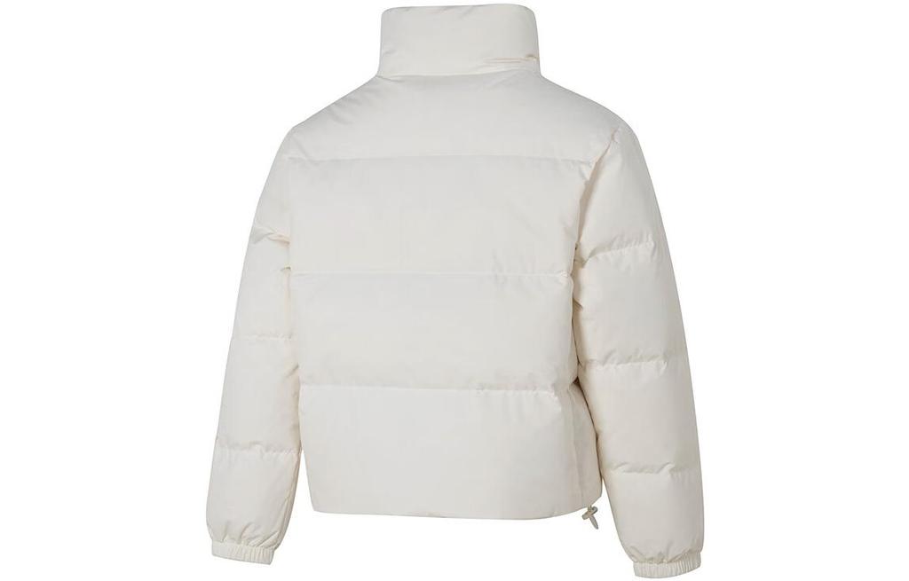 New Balance Down Jackets Women's White Stand Collar Moderate Down Jacket NPD4E152-IV