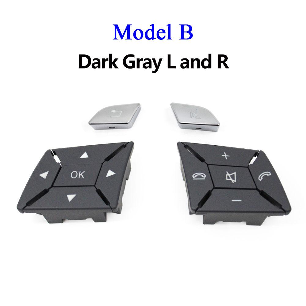 LHD RHD Car Steering Wheel Cover Control Switch Multi-function Button For Mercedes Benz C E GLK Class W204 X204 W212 W218