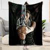 Gothic Style Blanket Soft & Cozy Suitable for Couch Seaside Bed All-Season Use Playful Design Gift for Travel Home Birthdays