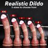 Oversized Soft Realistic Thick Dildo Gay Sex Toy for Women Suction Cup Big Dick Anal Plug Vaginal Masturbators Silicone Penis