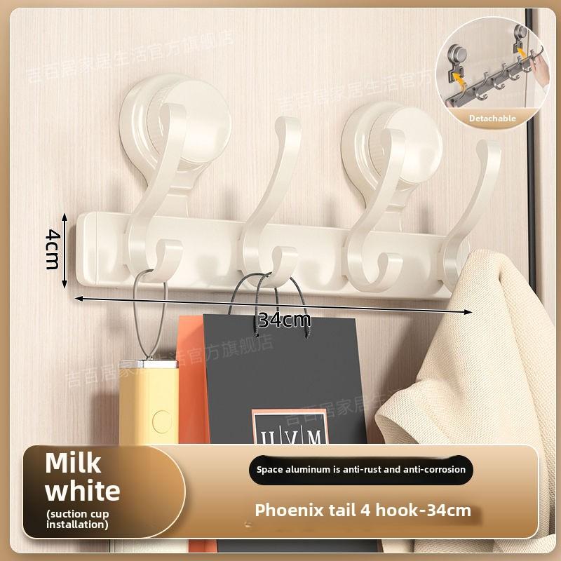 Cârlige cu ventuză pentru baie fără găuri, pentru spatele ușii