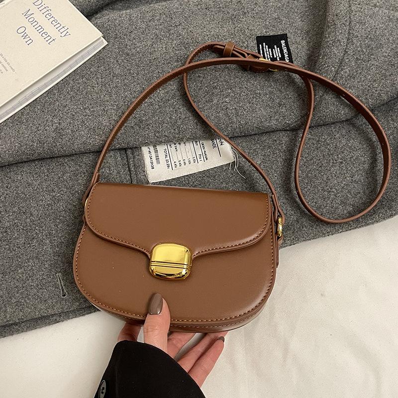 

Популярная корейская нишевая легкая роскошь, высококлассная модная сумка-седло, женская повседневная, для поездок на работу, темпераментная сумка-мессенджер