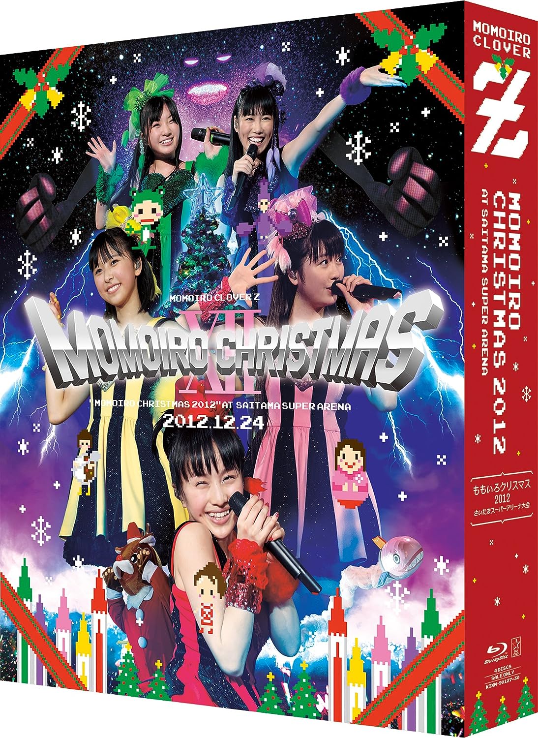 

DVD MOMOIRO CLOVER Z - Momoiro Christmas 2012 LIVE DVDBOX KIBM90375 Япония Японская поп/рок Б/У