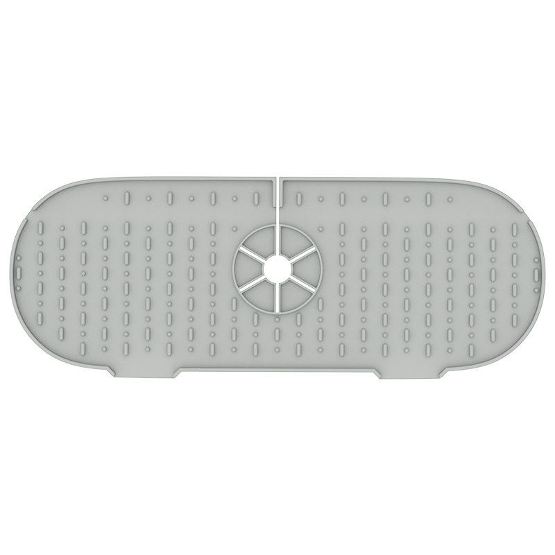 Silicone Kitchen Sink Faucet Drip Mat - Thickened, Absorbent, Hot-Selling Mat