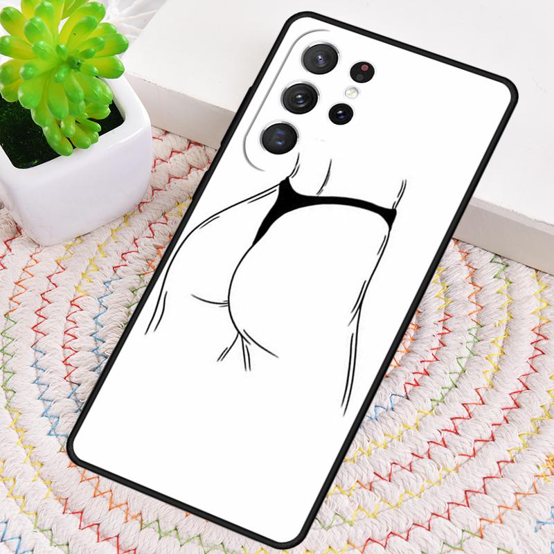 Woman Body Line Art TPU Phone Case For Samsung Galaxy note 10 pro S26 S25 S24 S23 S22 Ultra Plus S21 FE S20 Shockproof Cover