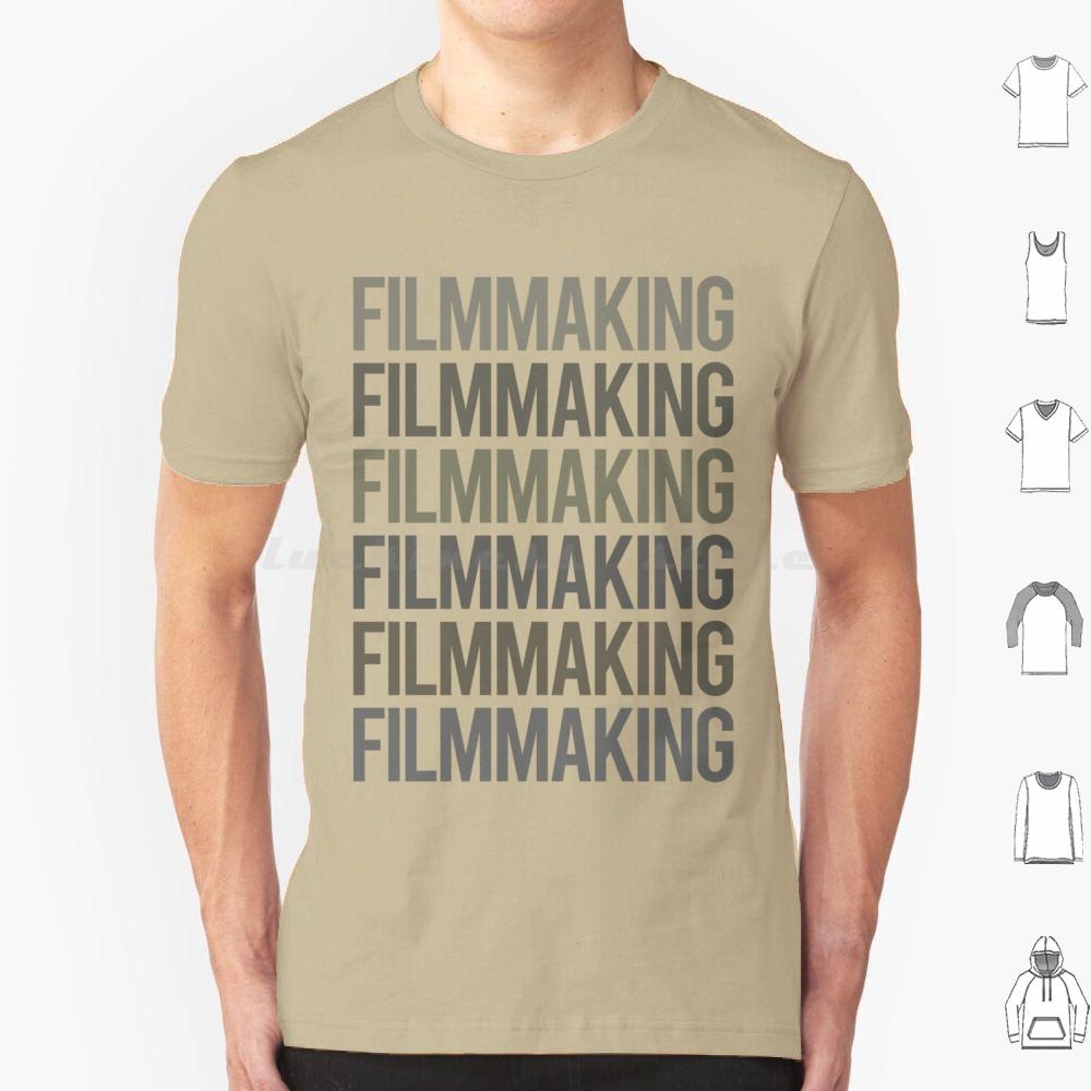 Arte em Texto Cinza Filmmaking Cinegrafista Filmagem Camiseta Masculina Feminina Infantil 6xl Arte em Texto Cinza Filmmaking Filmagem Cinegrafista
