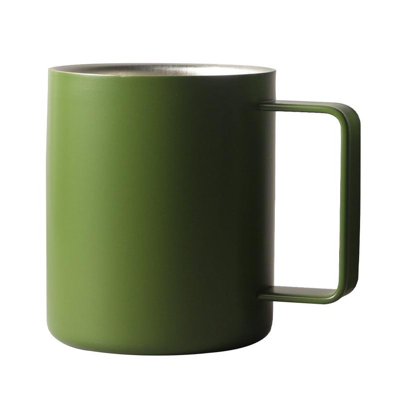 Nordic 316 Insulated Coffee Mug - Double-Layer, Anti-Scald, with Handle