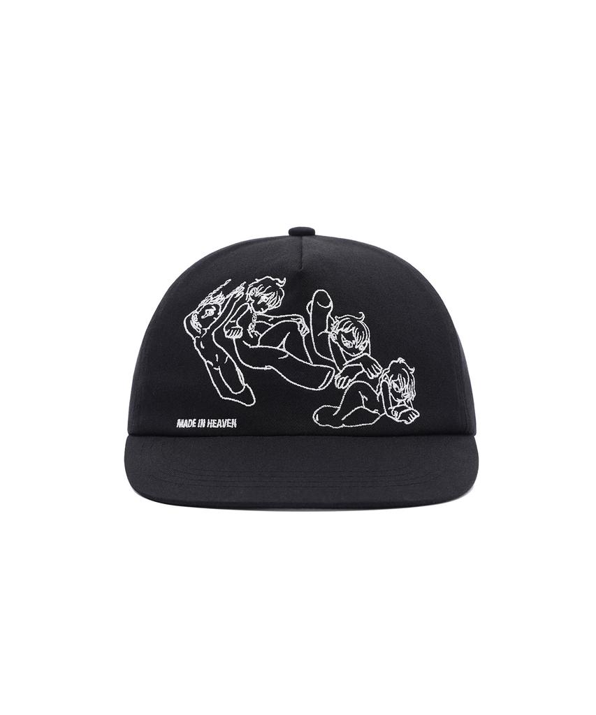 NICEGHOSTCLUB Angels Cap_Black(Ng2Fsuab23A)
