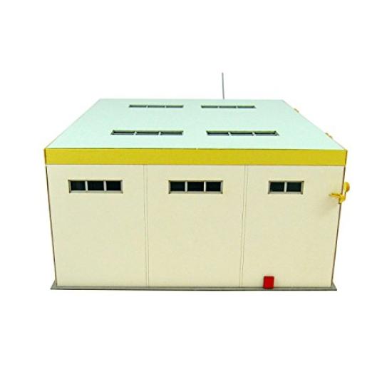 Sankei Aviation Diorama Serie Flugverein Flugzeuglager Papierbasteln 1/144 MK08-12