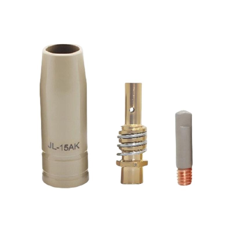 Welding Torch Nozzle With AntiCorrosion Copper Optimized For Smooth Wire Feeding And Reduced Spatter In MIG Applications