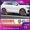 For VW Hot 2025 New 4pcs 63mm 56mm 65mm 70mm Car Styling Wheel Center Cap Hub Covers Badge Accessories For VW Volkswagen Golf 3B