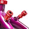 Anti-corrosion Quick Release Pedal Adapter Aluminum Zinc Zinc Alloy Folding Bike Pedal Adapter  Bike Riding