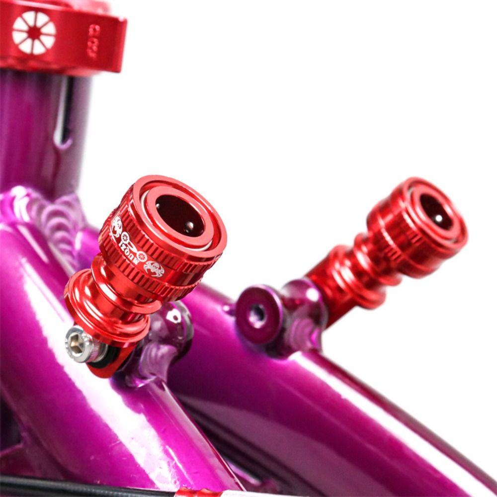 Anti-corrosion Quick Release Pedal Adapter Aluminum Zinc Zinc Alloy Folding Bike Pedal Adapter Bike Riding